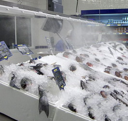 หัวพ่นหมอกเพิ่มความสดให้อาหารทะเล หัวพ่นหมอกเพิ่มความสดให้อาหารทะเล