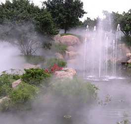 หัวพ่นหมอกตกแต่งบ่อน้ำพุ หัวพ่นหมอกตกแต่งบ่อน้ำพุ